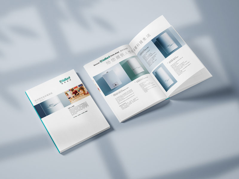 企业画册设计，德国威能企业画册设计